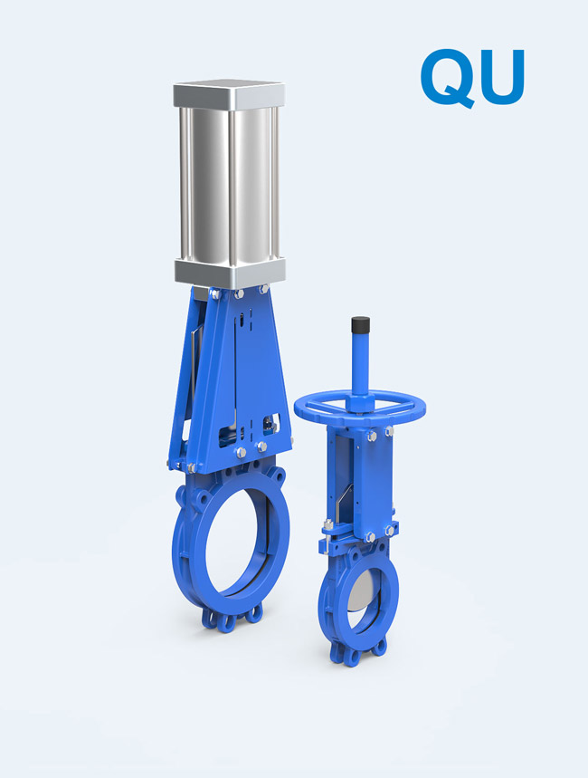 QU系列通用型双向密封刀闸阀-制浆