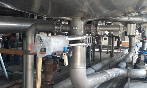 我司刀闸阀/闸板阀施工现场