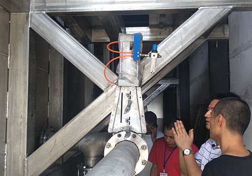 刀闸阀厂家现场