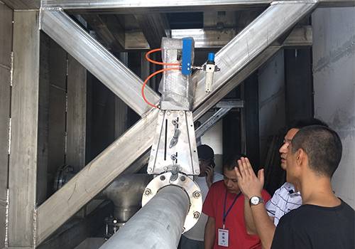 刀闸阀安装现场指导