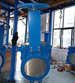 奇胜阀门QU刀闸阀的主要结构特点和工作原理